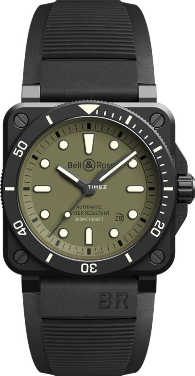 Bell & Ross Instruments BR0392-D-KA-CE/SRB