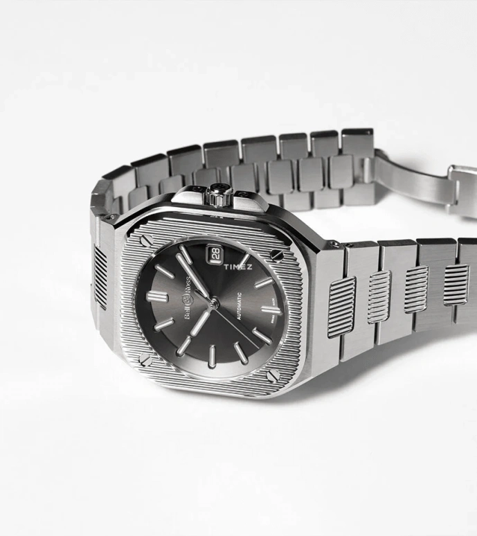 Bell & Ross,BR-05 Auto 40mm,40mm,Stainless Steel,Grey,Automatic,Day,38hours,BR05A,BR05A-BL-GLST/SST
