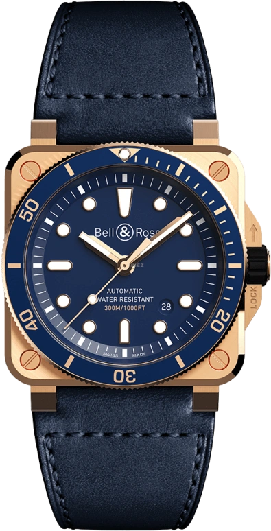 Bell & Ross Instruments BR0392-D-LU-BR/SCA
