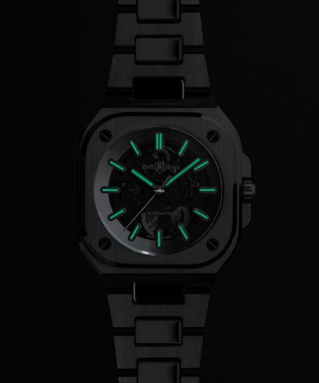 Bell & Ross,BR-05 Auto 41mm,41mm,Ceramic,Black,Automatic,54hours,In-house Caliber,BR05A,BR05A-PH-SK-CE/SCE