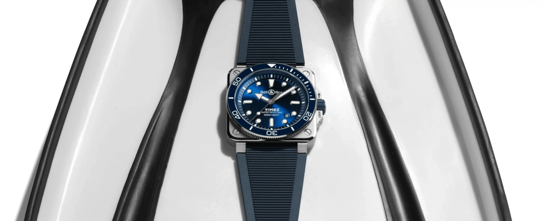 Bell & Ross,BR-03 Diver 42mm,42mm,Stainless Steel,Blue,Automatic,Day,54hours,BR03A,BR03A-D-BLU-ST/SRB