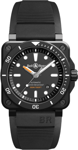 Bell & Ross Instruments BR0392-D-BL-CE/SRB