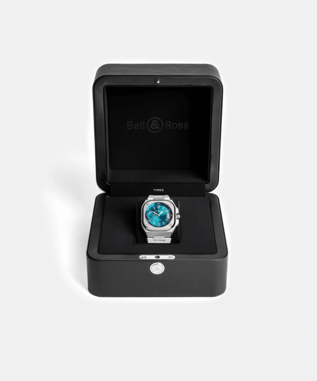Bell & Ross,Urban 41mm,41mm,Stainless Steel,Green,Automatic,Day,Power Reserve Indicator,BRX5R,BRX5R-IRS-ST/SRB
