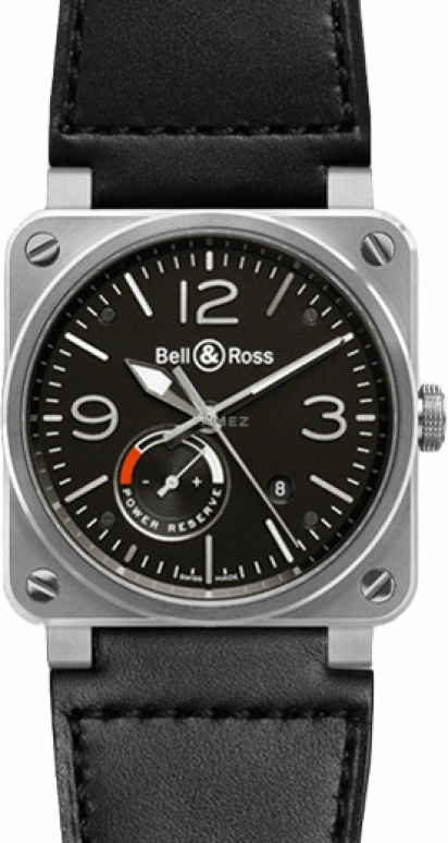 Bell & Ross Instruments BR0397-BL-SI/SCA