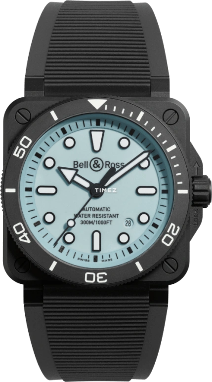 Bell & Ross BR-03 Diver BR03A-D-LM-CE/SRB