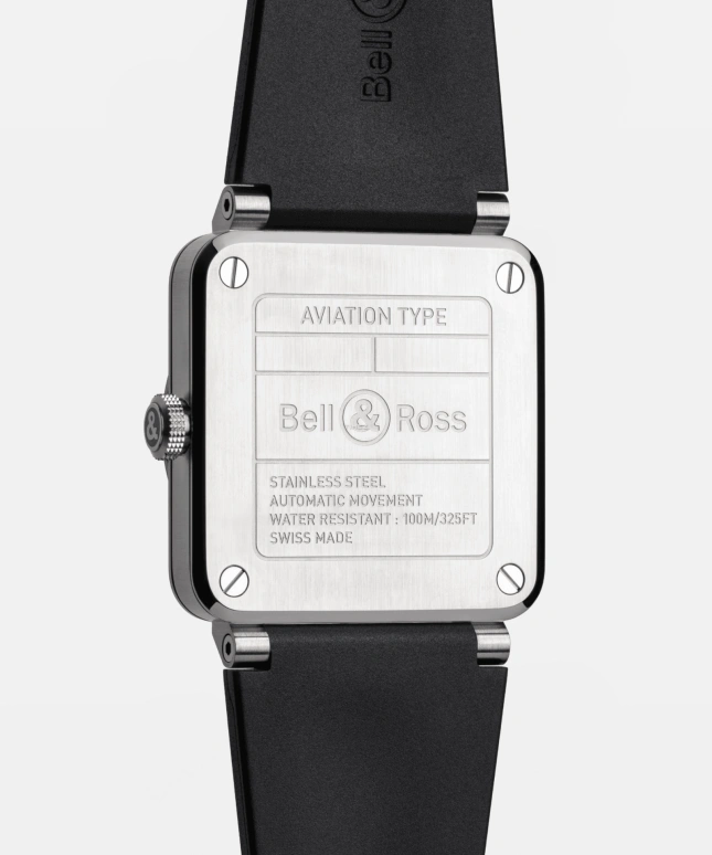 Bell & Ross,BR-03 Auto 41mm,41mm,Stainless Steel,Silver,Automatic,54hours,In-house Caliber,BR03A,BR03A-GR-SKST/SRB