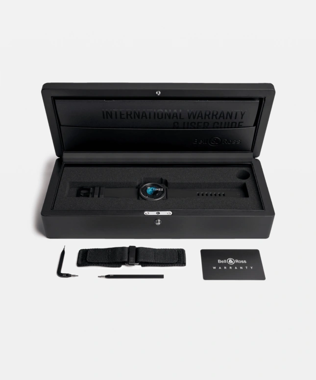 Bell & Ross,Astro 41mm,41mm,Ceramic,Black,Blue,Automatic,54hours,In-house Caliber,BR03A,BR03A-EMM-CE/SRB