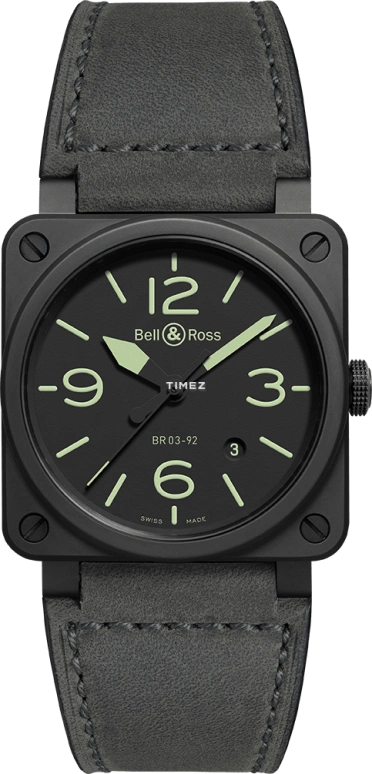 Bell & Ross Instruments BR0392-BL3-CE/SCA