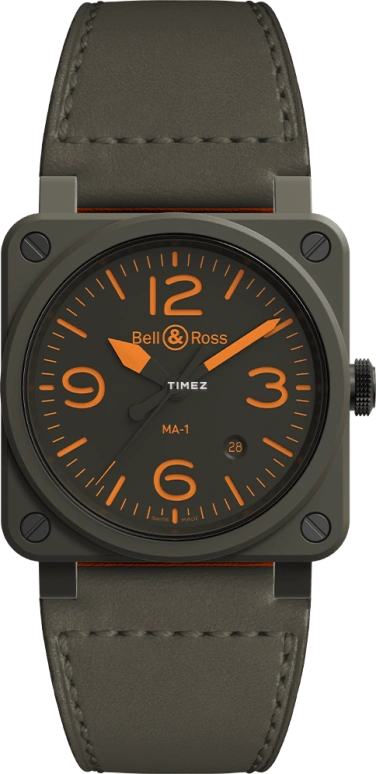 Bell & Ross Instruments BR0392-KAO-CE-SCA