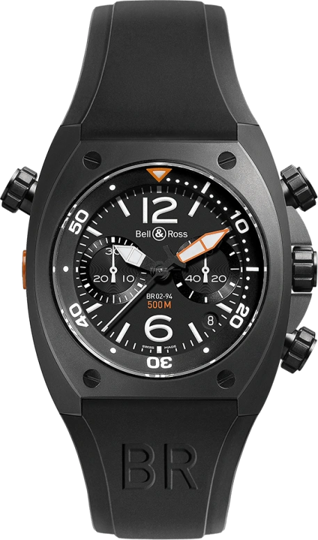 Bell & Ross Marine BR02-CHR-BL-CA