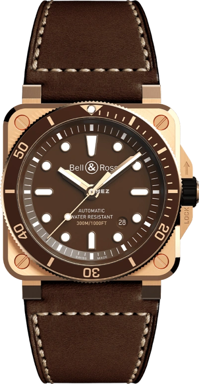 Bell & Ross Instruments BR0392-D-BR-BR/SCA