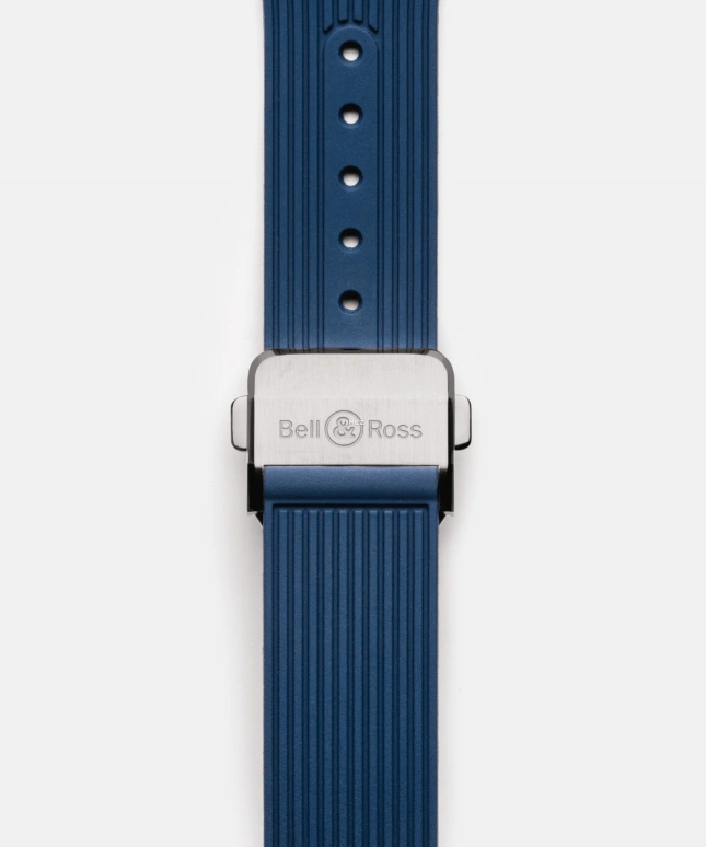 Bell & Ross,Urban 42mm,42mm,Stainless Steel,Blue,Automatic,Chronograph,Day,BR05C,BR05C-BLU-ST/SRB