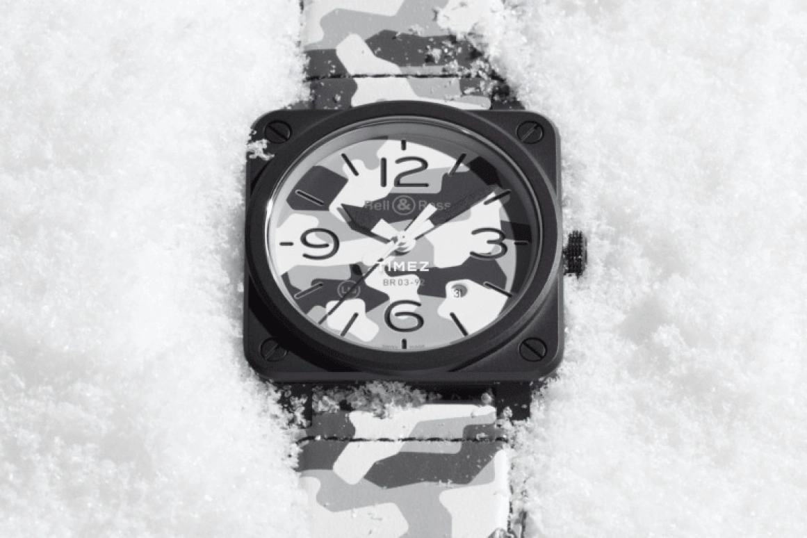 Bell & Ross,Instruments 42mm,42mm,Ceramic,White,Black,Multi-Color,Automatic,Day,Sapphire,BR0392,BR0392-CG-CE/SCA