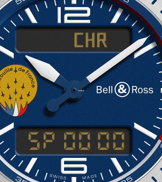 Bell & Ross,BR-03 Auto 42mm,42mm,Stainless Steel,Blue,Quartz,Countdown,Chronograph,Perpetual Calendar,Dule Time,In-house Caliber,Sapphire,Crystal Glass,BR03AD,BR03AD-BBR-ST/SRB