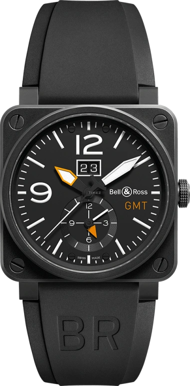 Bell & Ross Instruments BR0351-GMT-CA