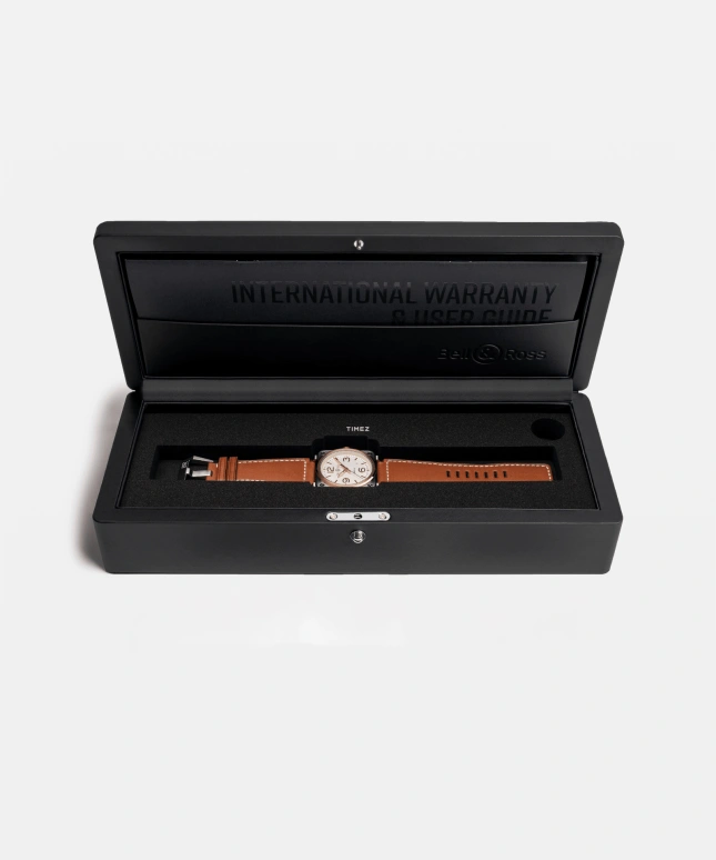 Bell & Ross,Instruments 41mm,41mm,Stainless Steel,White,Automatic,Day,54hours,BR03A,BR03A-WH-STPG/SCA