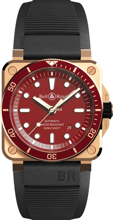 Bell & Ross Instruments BR0392-D-R-BR-SCA