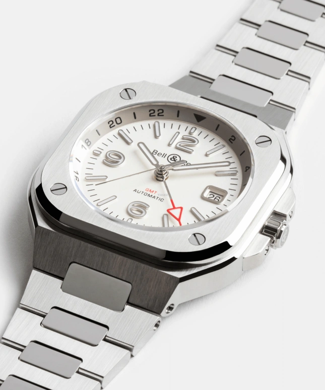 Bell & Ross,Urban 41mm,41mm,Stainless Steel,Silver White,Automatic,Day,Dule Time,BR05G,BR05G-SI-ST/SST