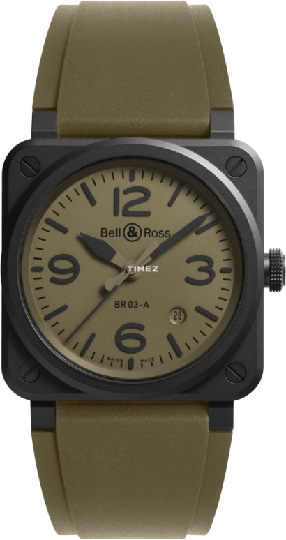 Bell & Ross Instruments BR03A-MIL-CE/SRB