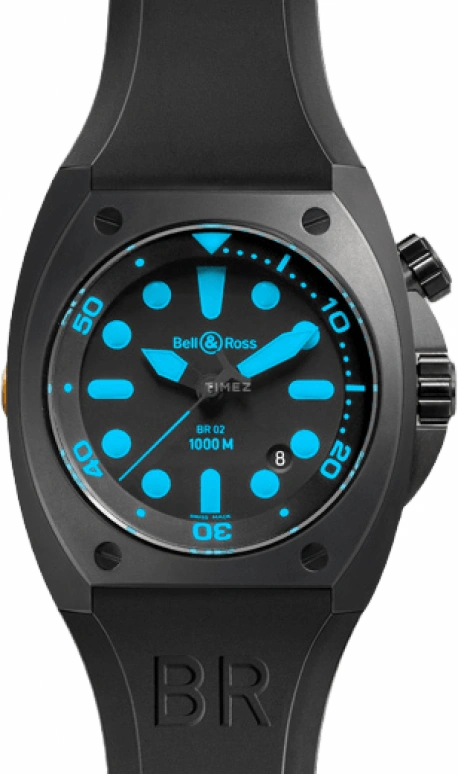 Bell & Ross Marine BR02BLUE