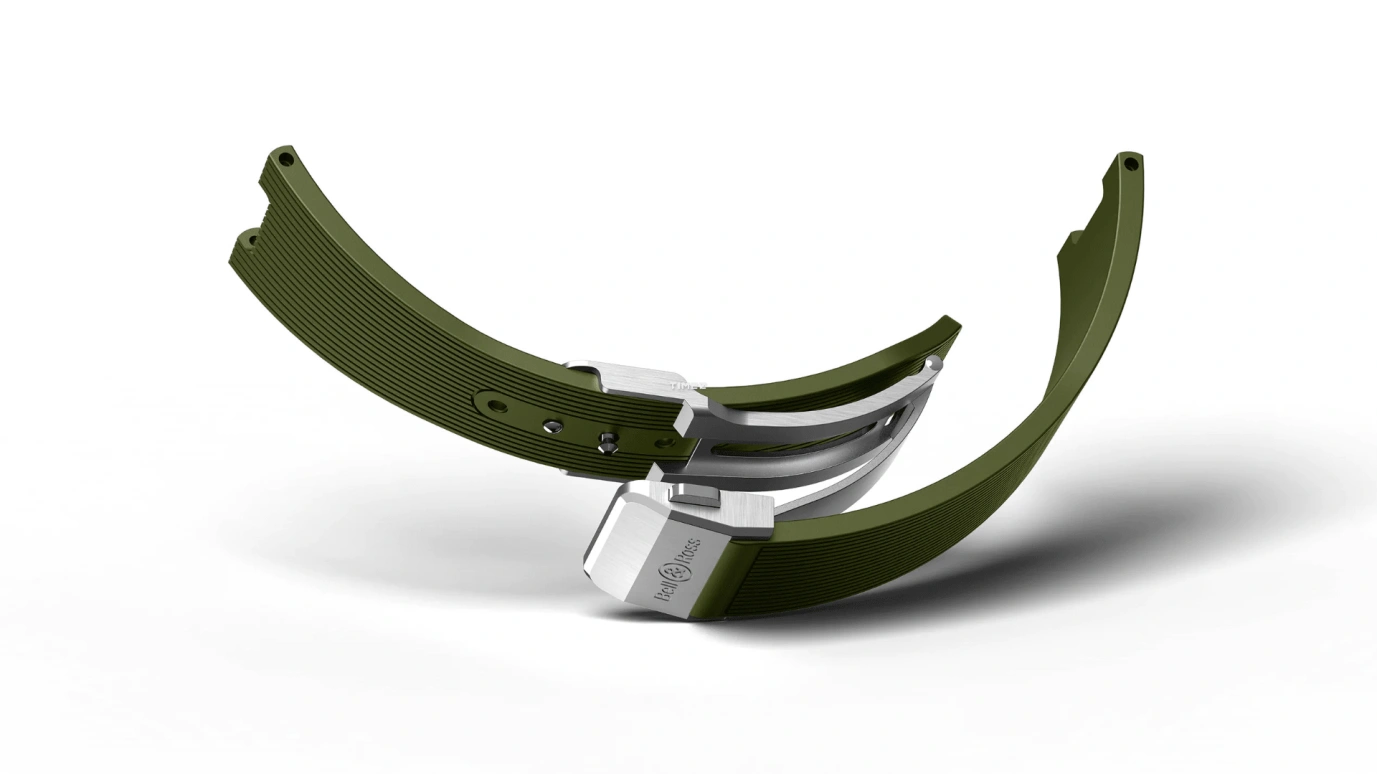 Bell & Ross,Urban 40mm,40mm,Stainless Steel,Olive Green,Automatic,38hours,In-house Caliber,BR05A,BR05A-GN-SKST/SRB