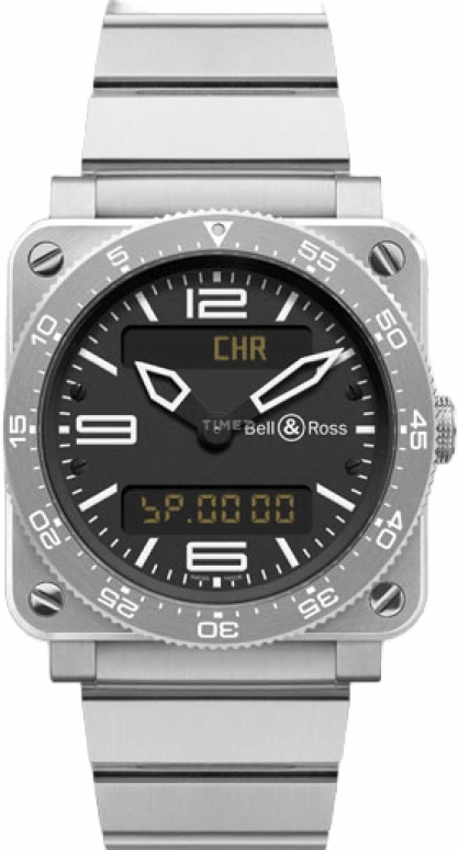 Bell & Ross Instruments BR0392-AVIA-ST/SST