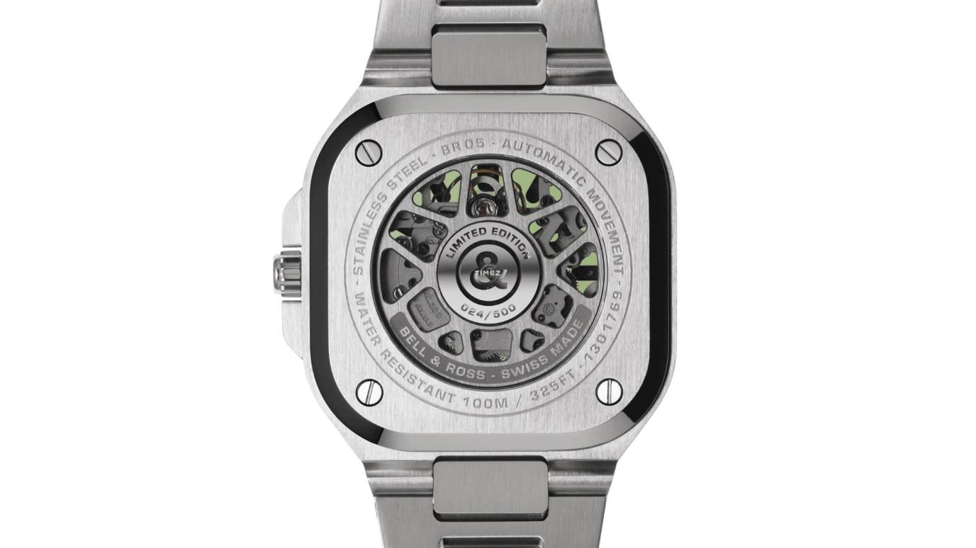 Bell & Ross,Urban 40mm,40mm,Stainless Steel,Olive Green,Automatic,38hours,In-house Caliber,BR05A,BR05A-GN-SKST/SST