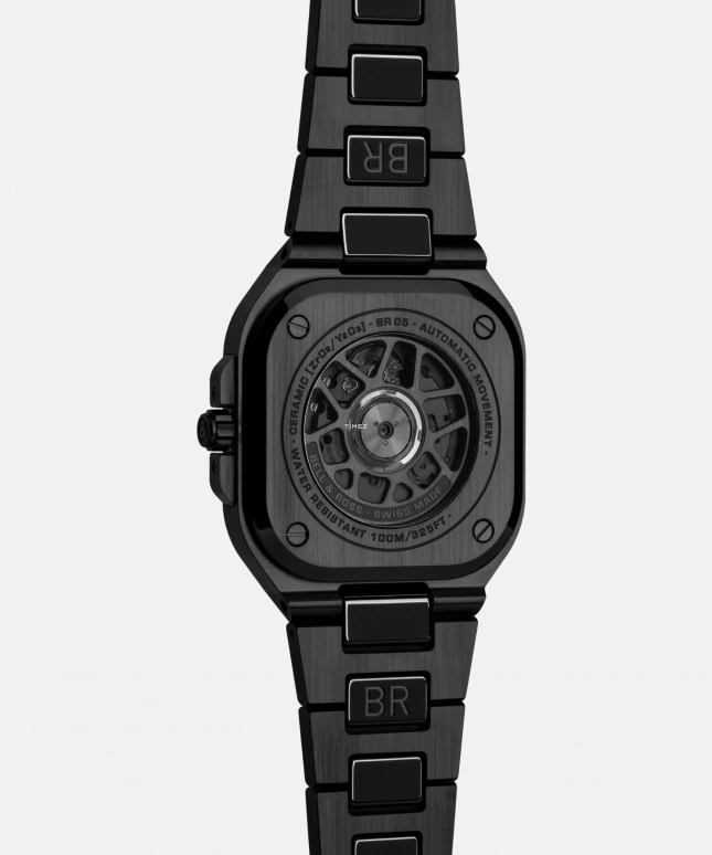 Bell & Ross,Urban 41mm,41mm,Ceramic,Black,Automatic,Day,Sapphire,Crystal Glass,BR05A,BR05A-BL-CE/SCE