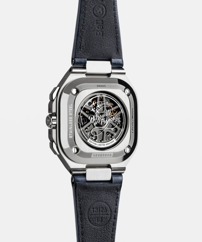 Bell & Ross,Urban 42mm,42mm,Stainless Steel,Blue,Automatic,Chronograph,Day,BR05C,BR05C-PAF-ST/SCA