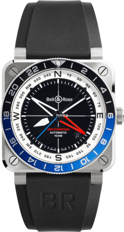 Bell & Ross BR-03 GMT BR0393-COM-ST/SRB