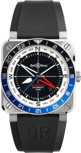 Bell & Ross BR-03 GMT BR0393-COM-ST/SRB