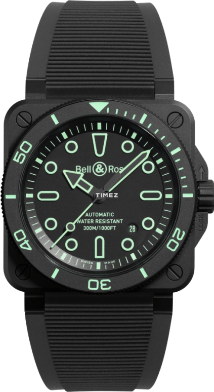 Bell & Ross BR-03 Diver BR03A-D-OL-CE/SRB