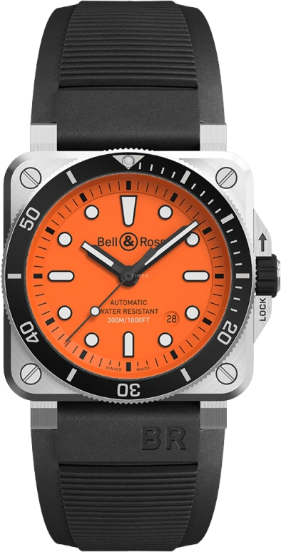Bell & Ross Instruments BR0392-D-O-ST/SRB