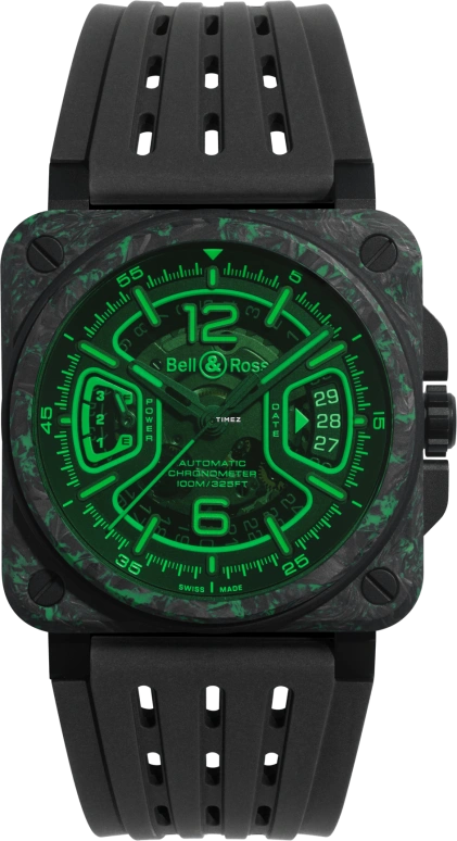Bell & Ross BR-X3 BRX3R-GN-CA/SRB