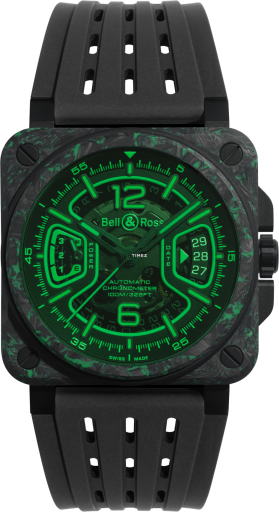 Bell & Ross BR-X3 BRX3R-GN-CA/SRB