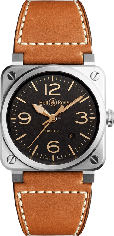 Bell & Ross Instruments BR0392-ST-G-HE/SCA/2