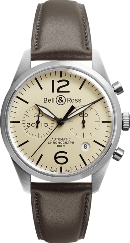 Bell & Ross Vintage BRV126-BEI-ST/SCA