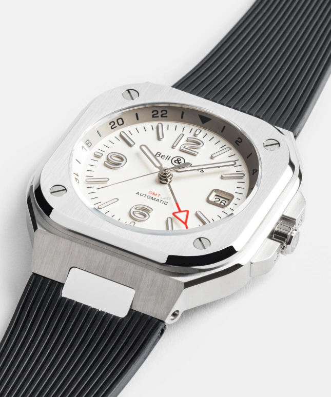 Bell & Ross,Urban 41mm,41mm,Stainless Steel,Silver White,Automatic,Day,Dule Time,BR05G,BR05G-SI-ST/SRB