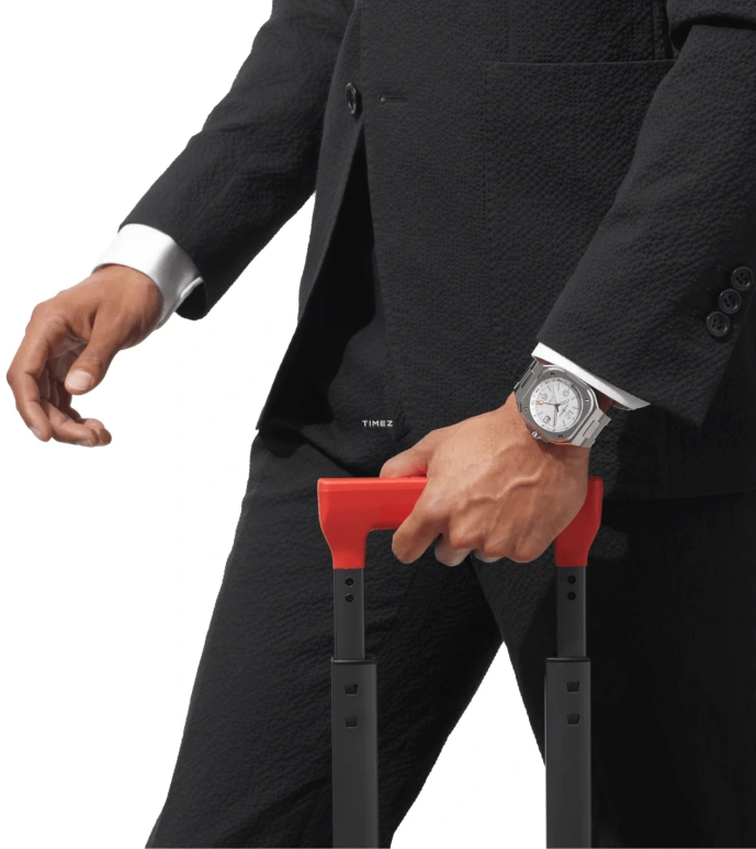 Bell & Ross,Urban 41mm,41mm,Stainless Steel,Silver White,Automatic,Day,Dule Time,BR05G,BR05G-SI-ST/SST