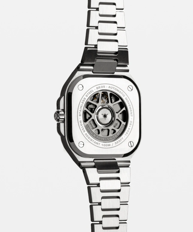 Bell & Ross,Urban 41mm,41mm,Stainless Steel,Sky Blue,Automatic,Day,Dule Time,BR05G,BR05G-PB-STSST