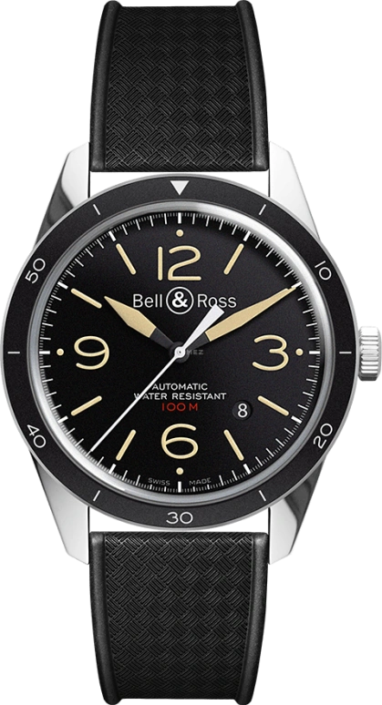 Bell & Ross Vintage BRV123-ST-HER/SRB