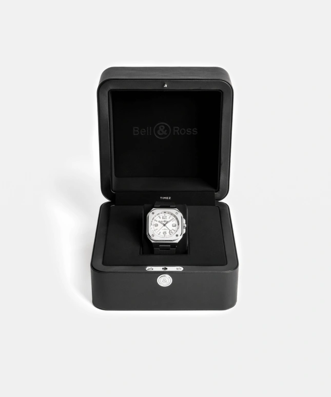 Bell & Ross,Urban 41mm,41mm,Stainless Steel,Silver White,Automatic,Day,Dule Time,BR05G,BR05G-SI-ST/SRB