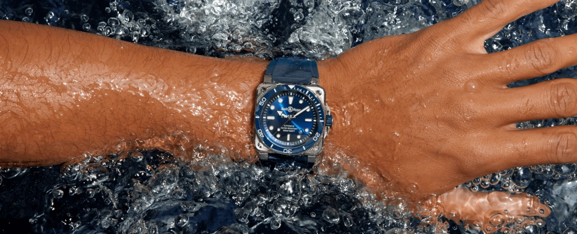 Bell & Ross,BR-03 Diver 42mm,42mm,Stainless Steel,Blue,Automatic,Day,54hours,BR03A,BR03A-D-BLU-ST/SRB