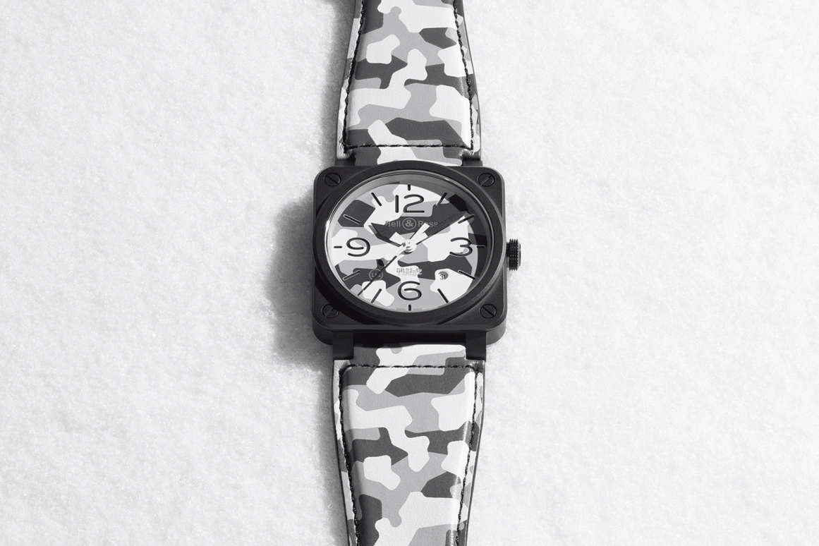 Bell & Ross,Instruments 42mm,42mm,Ceramic,White,Black,Multi-Color,Automatic,Day,Sapphire,BR0392,BR0392-CG-CE/SCA