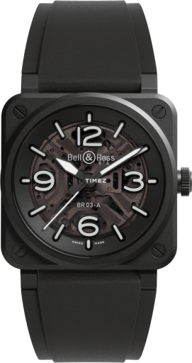 Bell & Ross BR-03 Auto BR03A-BL-SKCE/SRB