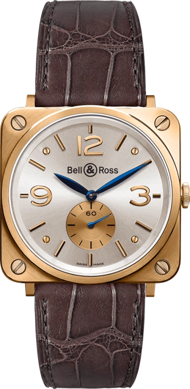 Bell & Ross Instruments BRS-PKGOLD-PEARL D