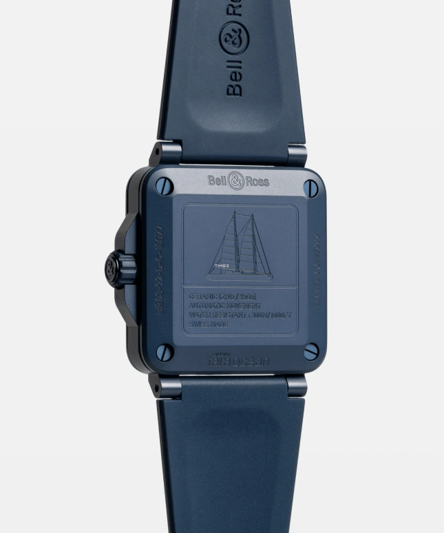 Bell & Ross,BR-03 Diver 42mm,42mm,Ceramic,Blue,Automatic,Day,Sapphire,Crystal Glass,BR0392,BR0392-D-TR-CE/SRB