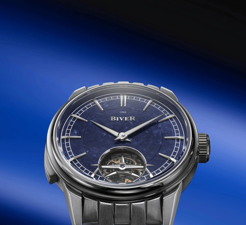 Biver,Minute repeater 42mm,42mm,Titanium,Blue,Automatic,Tourbillon,Minute Repeater,Carillon tourbillon titanium Sodalite