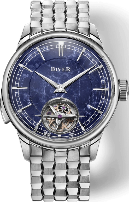 Biver Minute repeater Carillon tourbillon titanium Sodalite