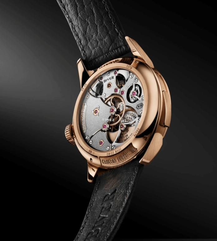 Biver,Minute repeater 42mm,42mm,Rose Gold,Black,Automatic,Tourbillon,Minute Repeater,Carillon Tourbillon Black Obsidian